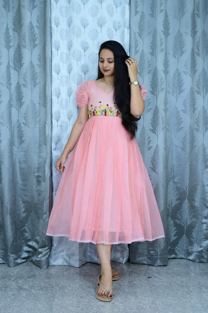 Café  Party wear Kota  handwork gowns