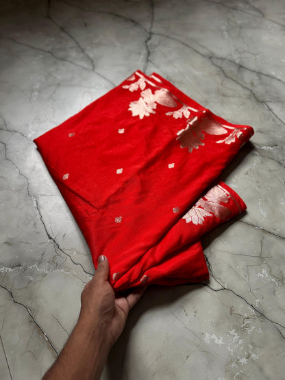 Banarasi Semi Katan silk budget sarees