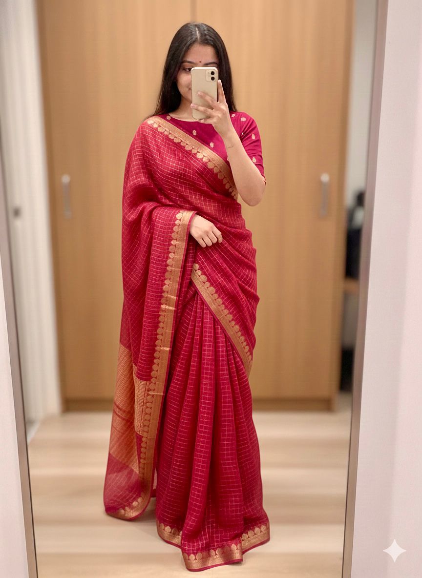 Viscose Georgette Budget Sarees