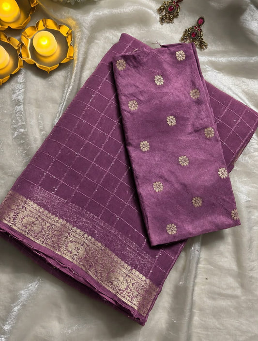 Viscose Georgette Trending Sequence Saree