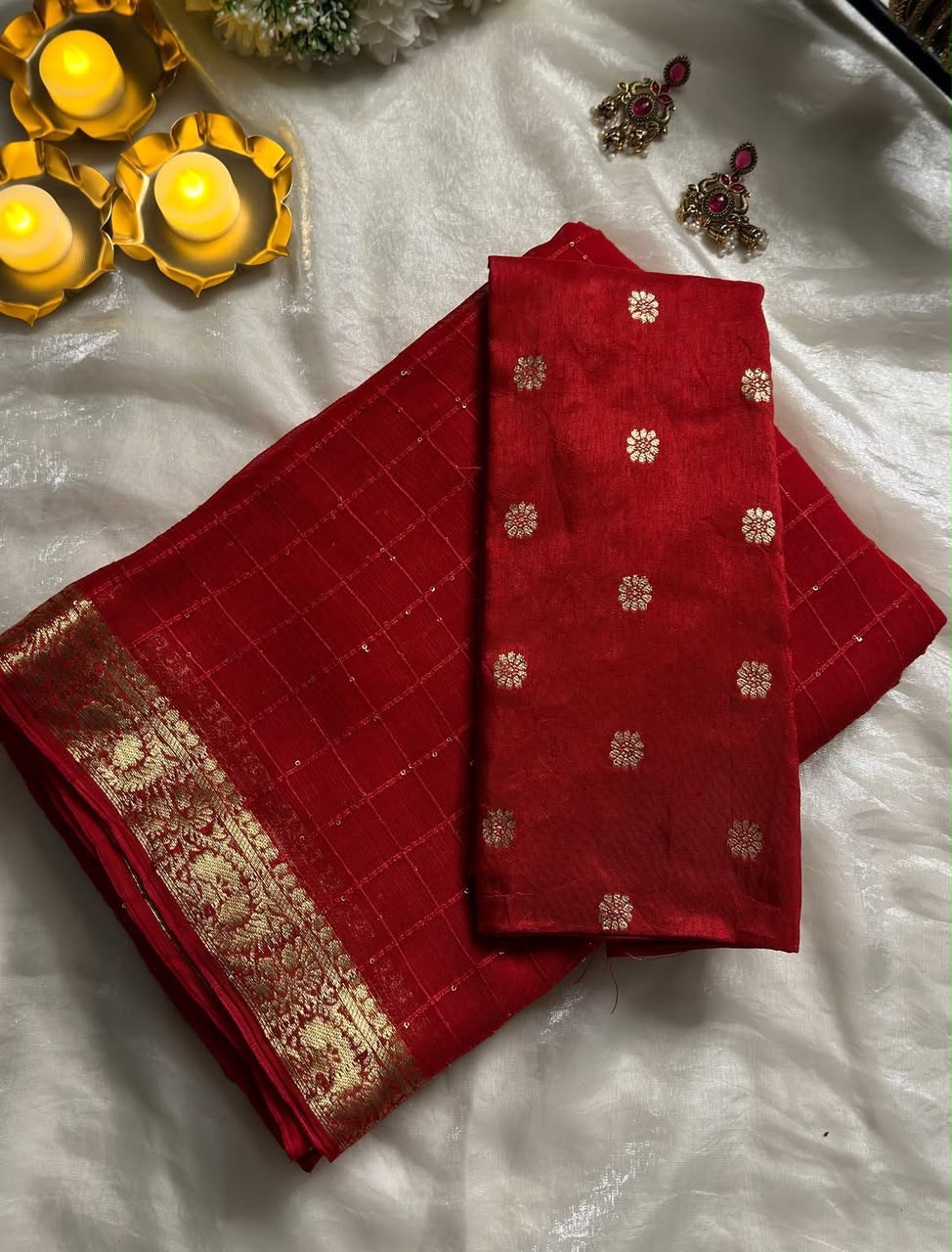 Viscose Georgette Trending Sequence Saree