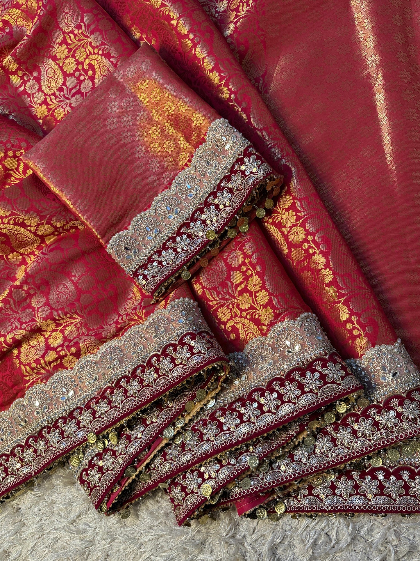 Banarasi Bridal Kanjeevaram saree