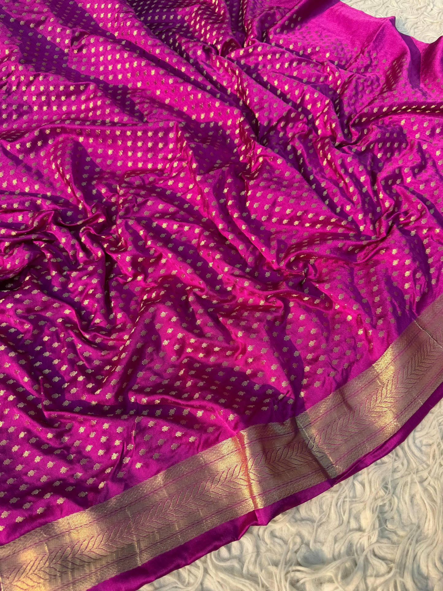 Premium Luxe Mashru Classic Saree