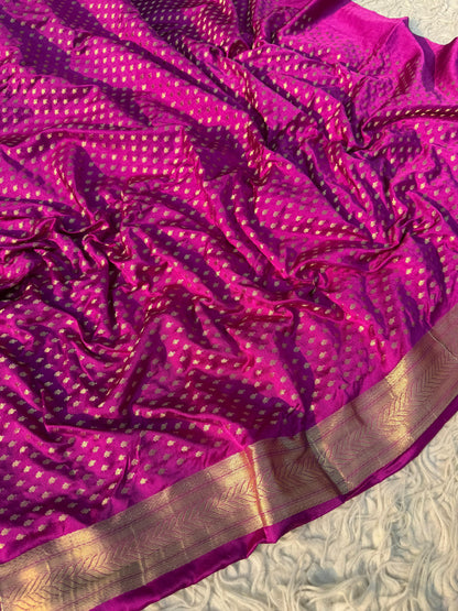 Premium Luxe Mashru Classic Saree