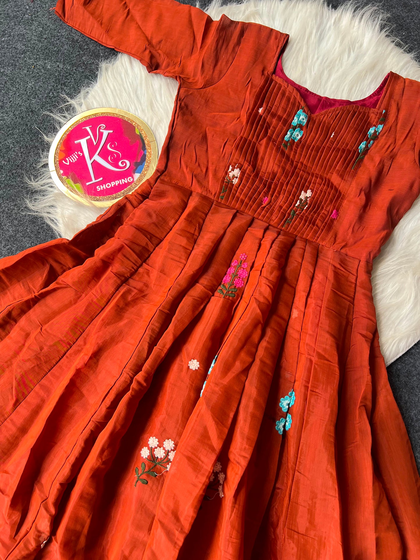 Café Embroidery Oo Sita  Gowns