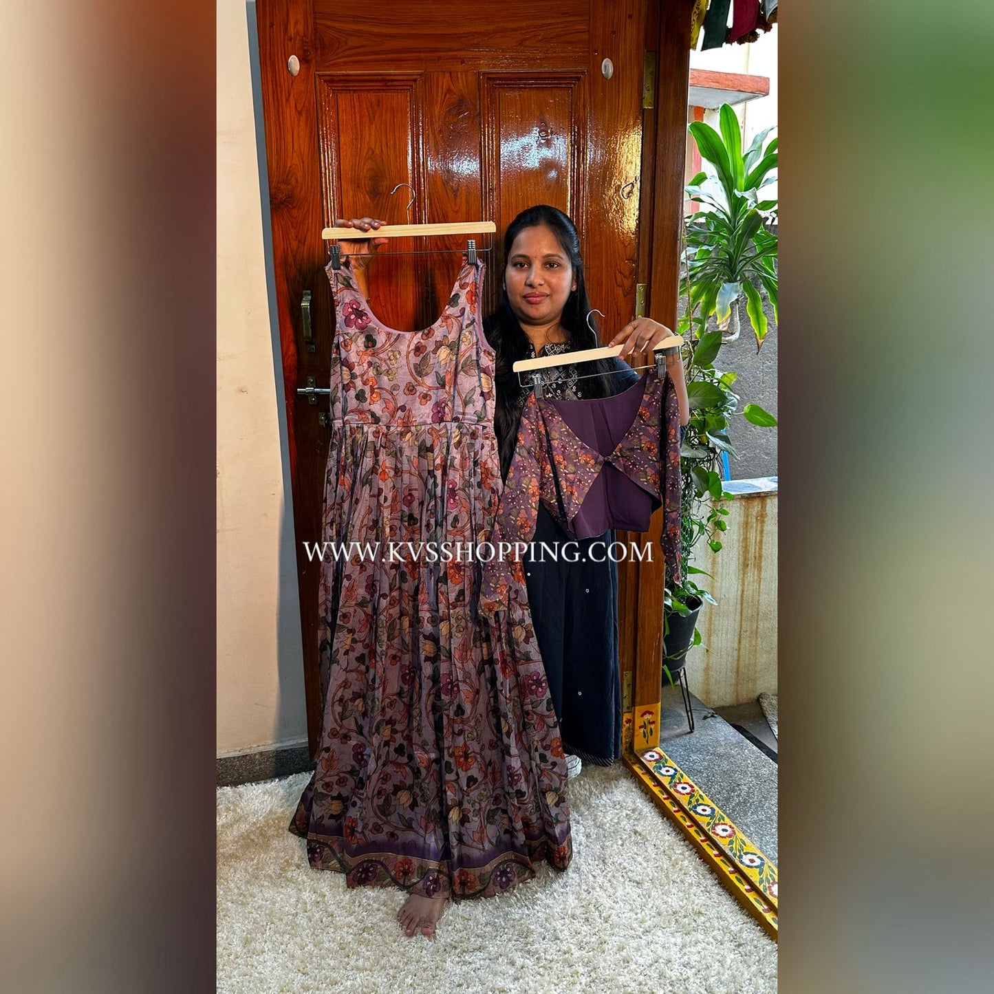 Anarkali Kalamkari designer Gowns