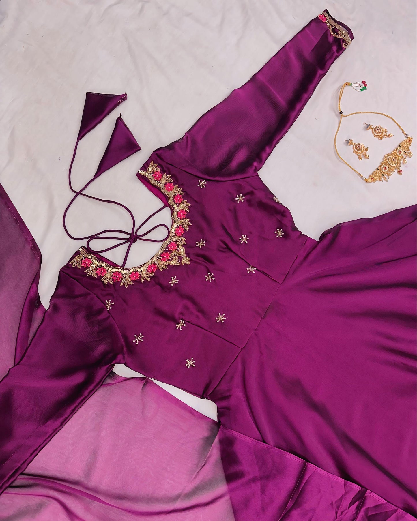 Rangoli classic work gowns