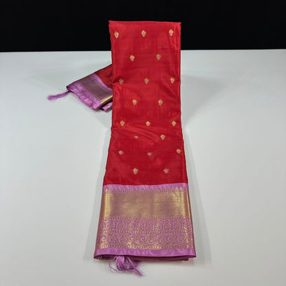 Vintage semi Gadwal traditional pattu sarees