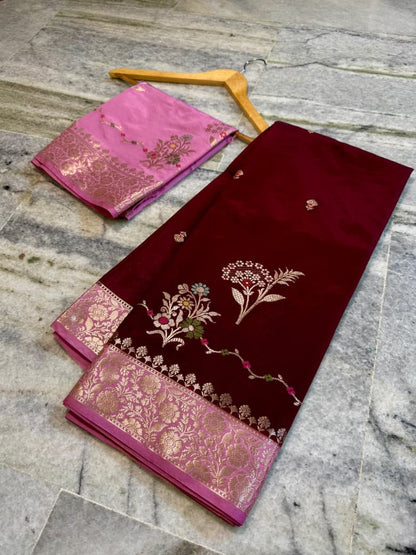 Banarasi Budget semi katan  silk
