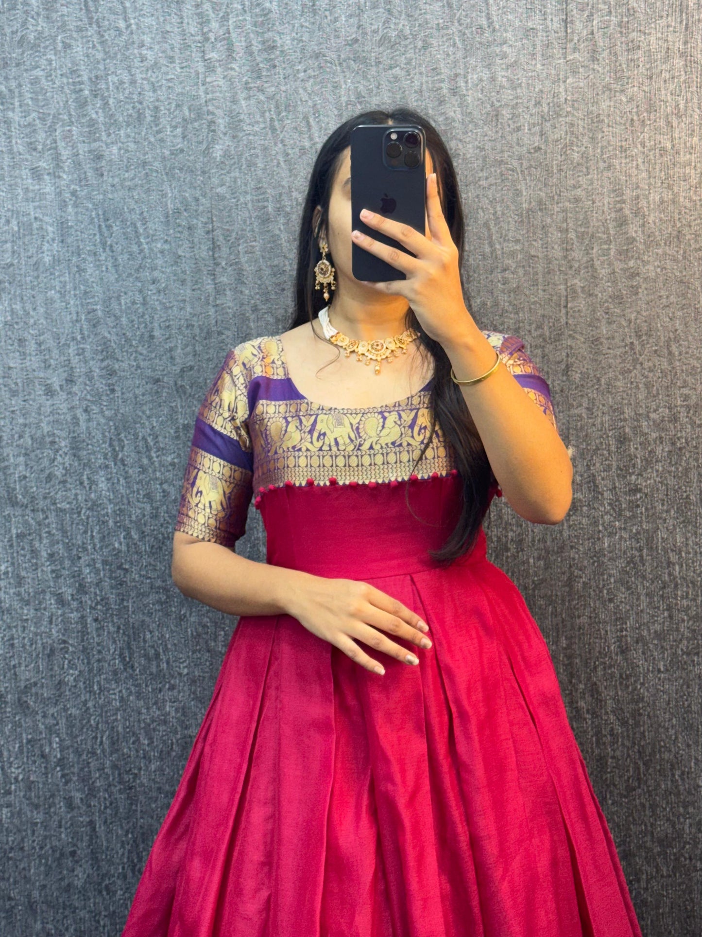 Narayana Silk Butterfly Desginer Classic Gowns