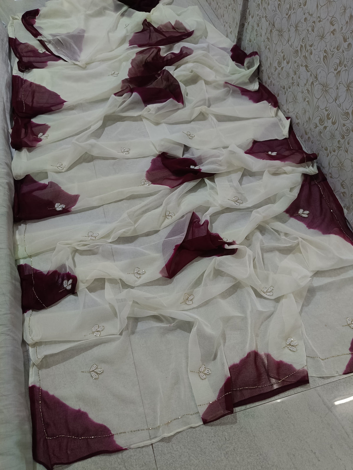PURE SHIFFON SAREE BUDGET SAREES