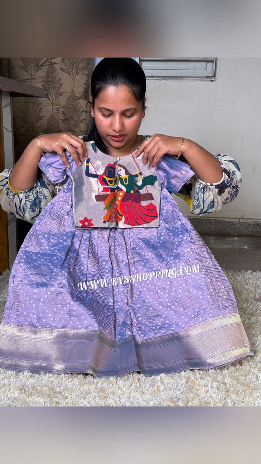 Radha Krishna Bandhini kids cute sets