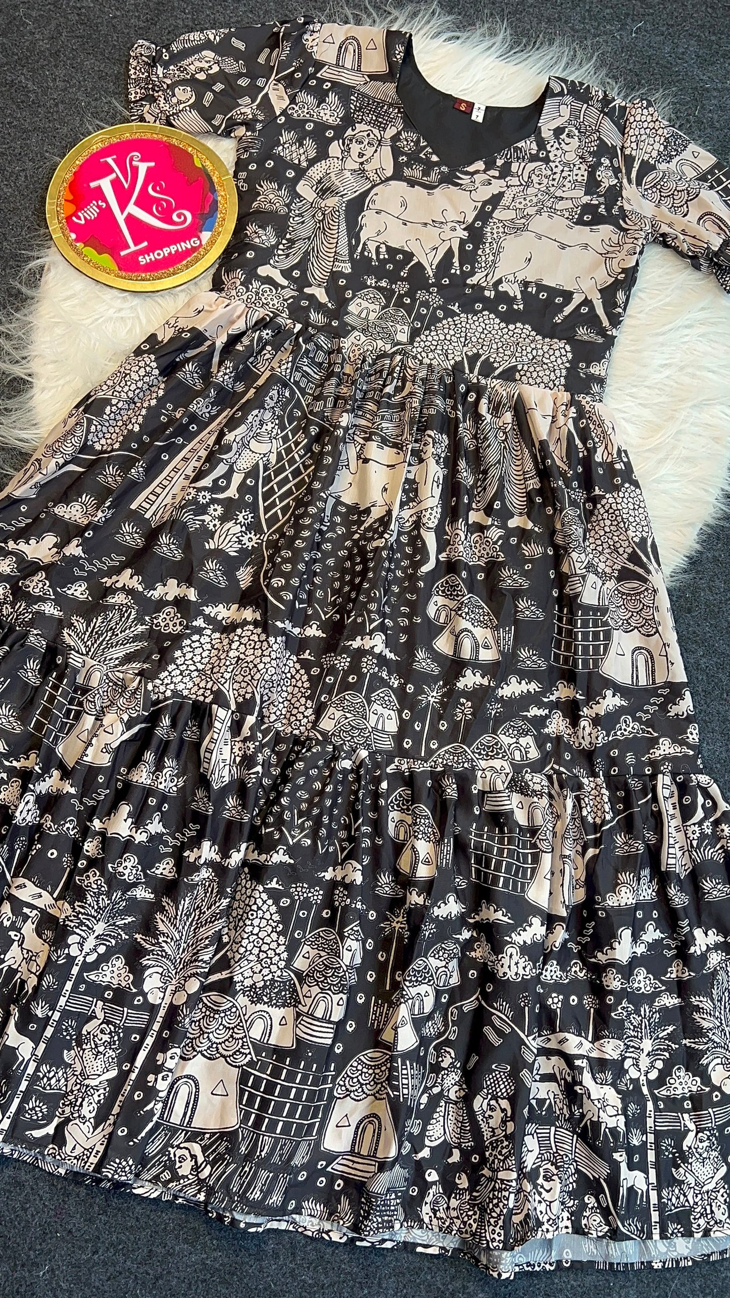 Muslim cotton cafe village style gowns