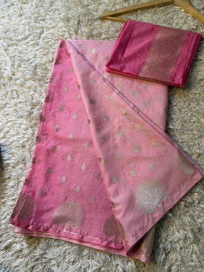 Luxe Classic Katan Super Soft Banarasi saree