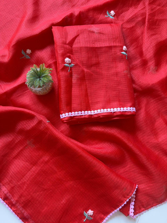 Kota Doriya saree with pure fabric and pure border budget