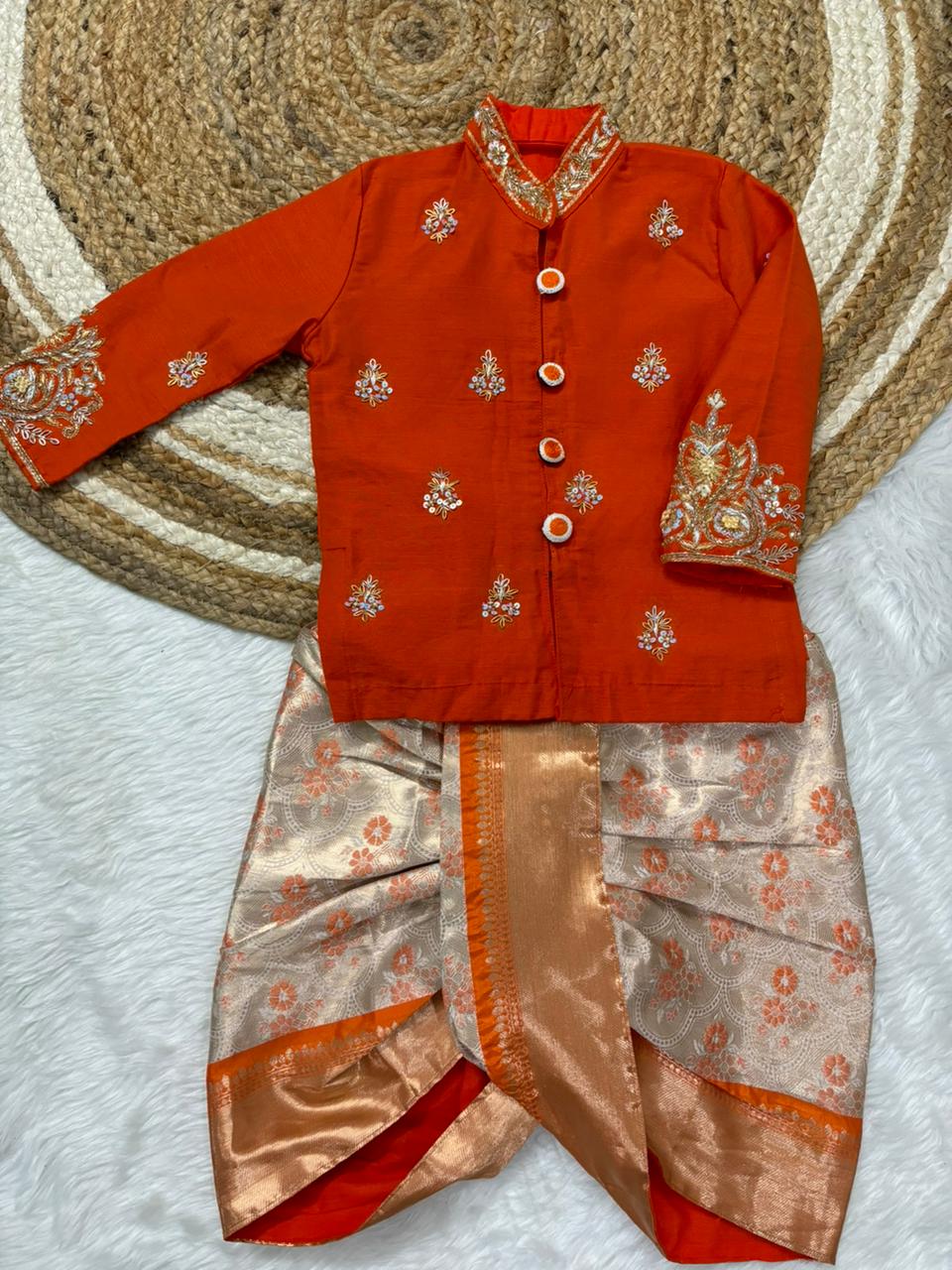 Traditional Elegance for Little Boys – Kurta Dhoti Sets