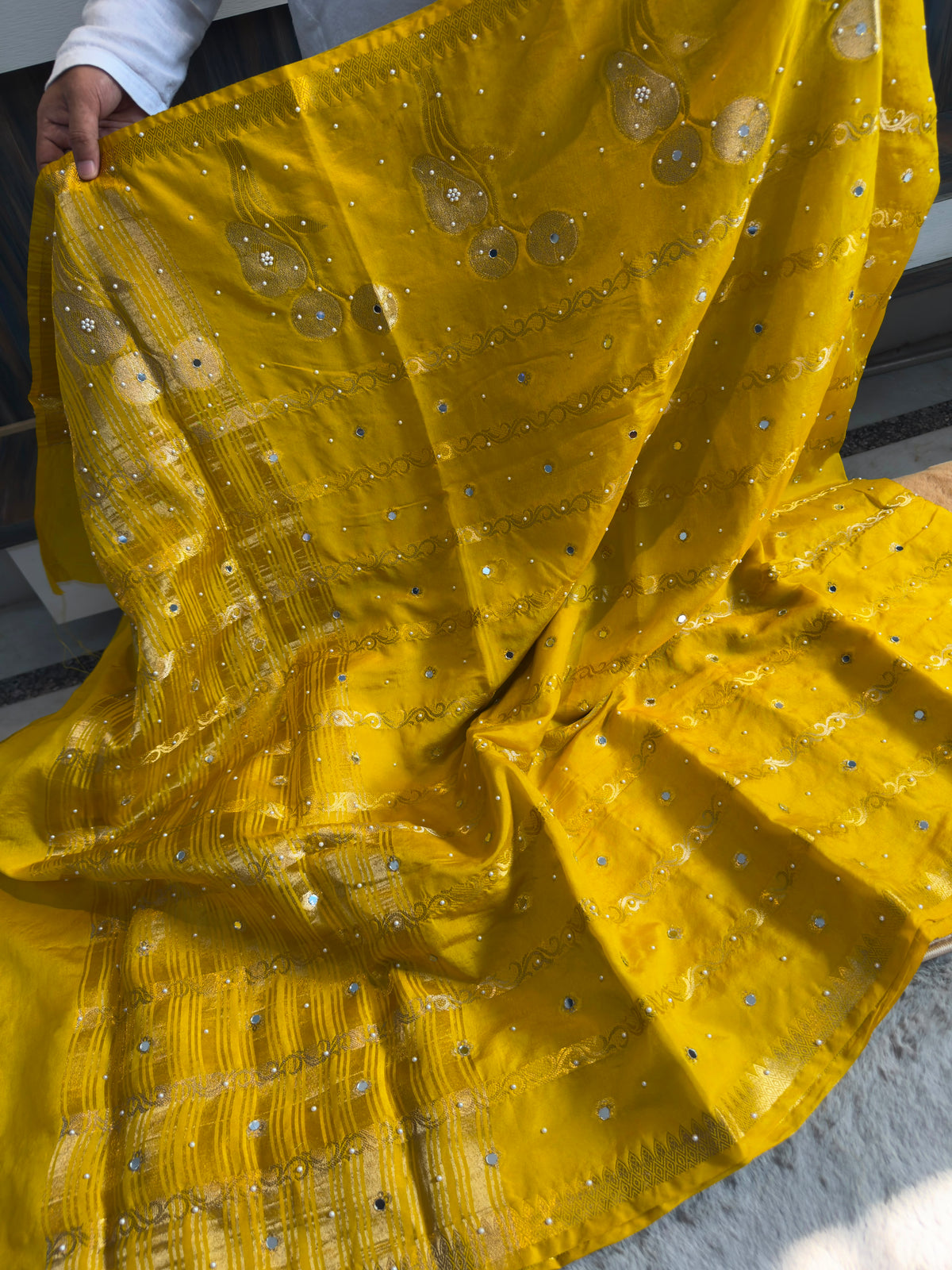 Banarasi dybl pure viskos soft silk traditional saree