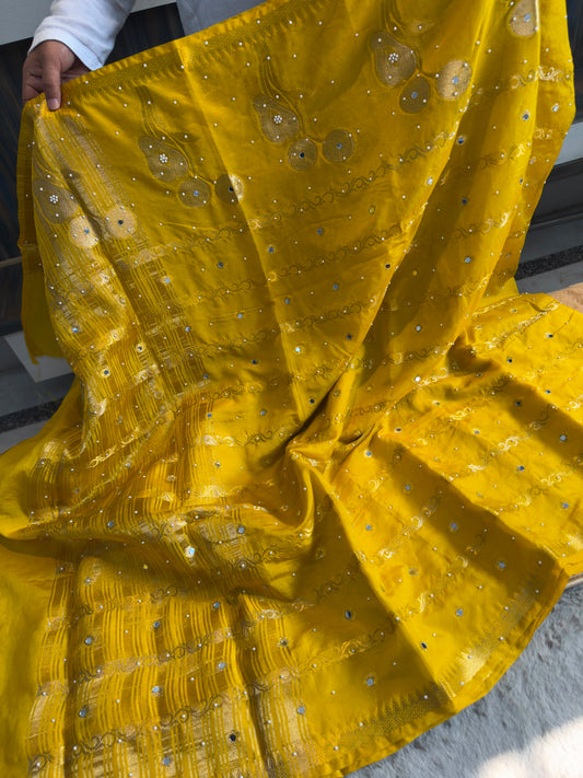 Banarasi dybl pure viskos soft silk traditional saree