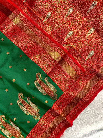 Paithani silk Kanchipuram weaving classic sarees