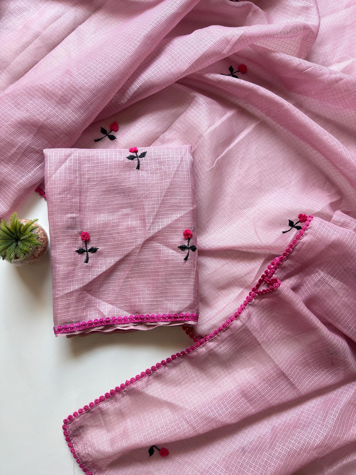 Kota Doriya saree with pure fabric and pure border budget