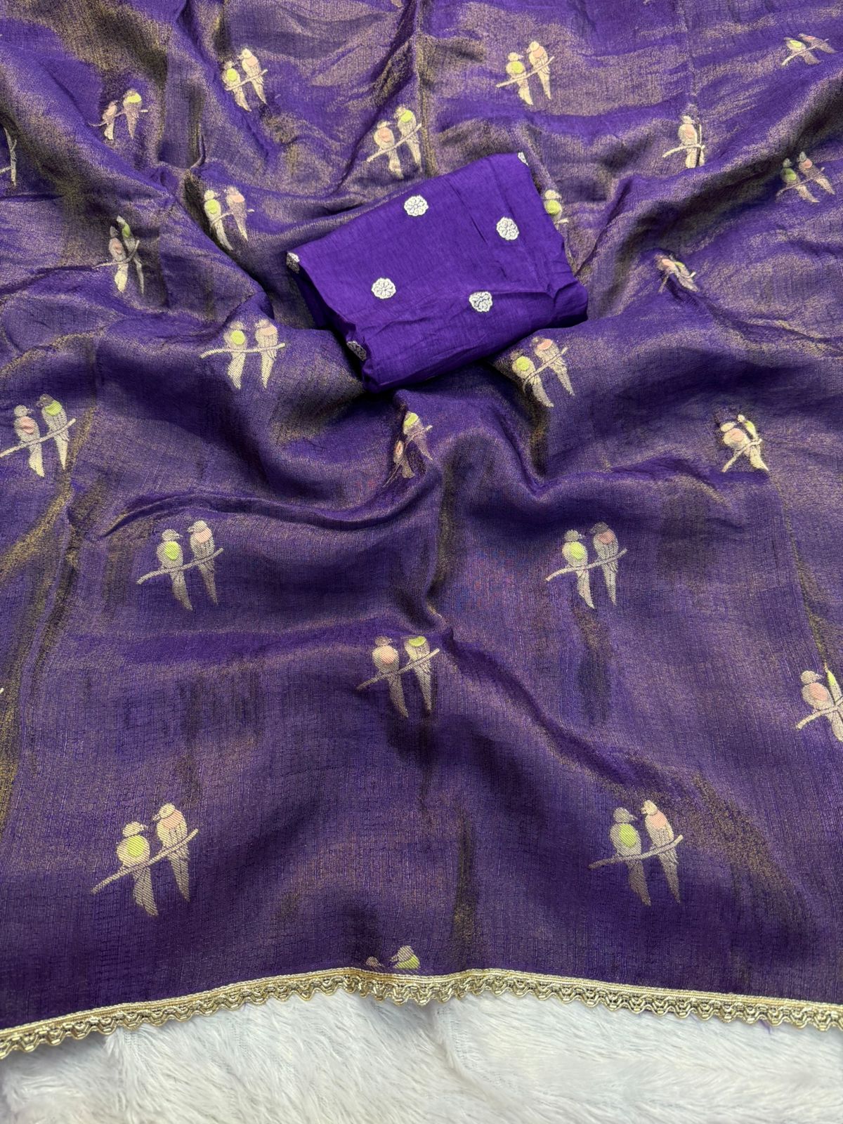 Budget Viscose tissue silk saree