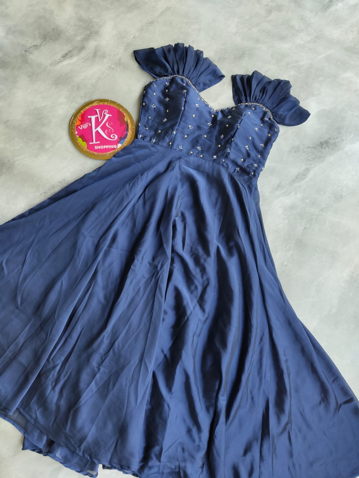 Soft rangoli silk gowns