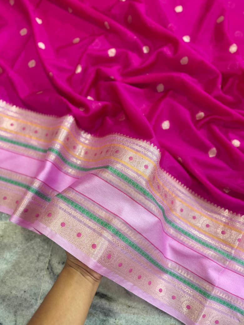 Budget Vintage Saree with classic warm silk