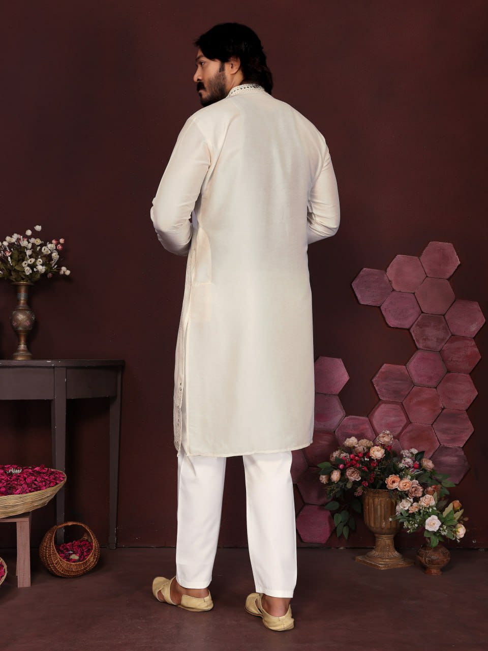 Smart Silk Gents kurta sets
