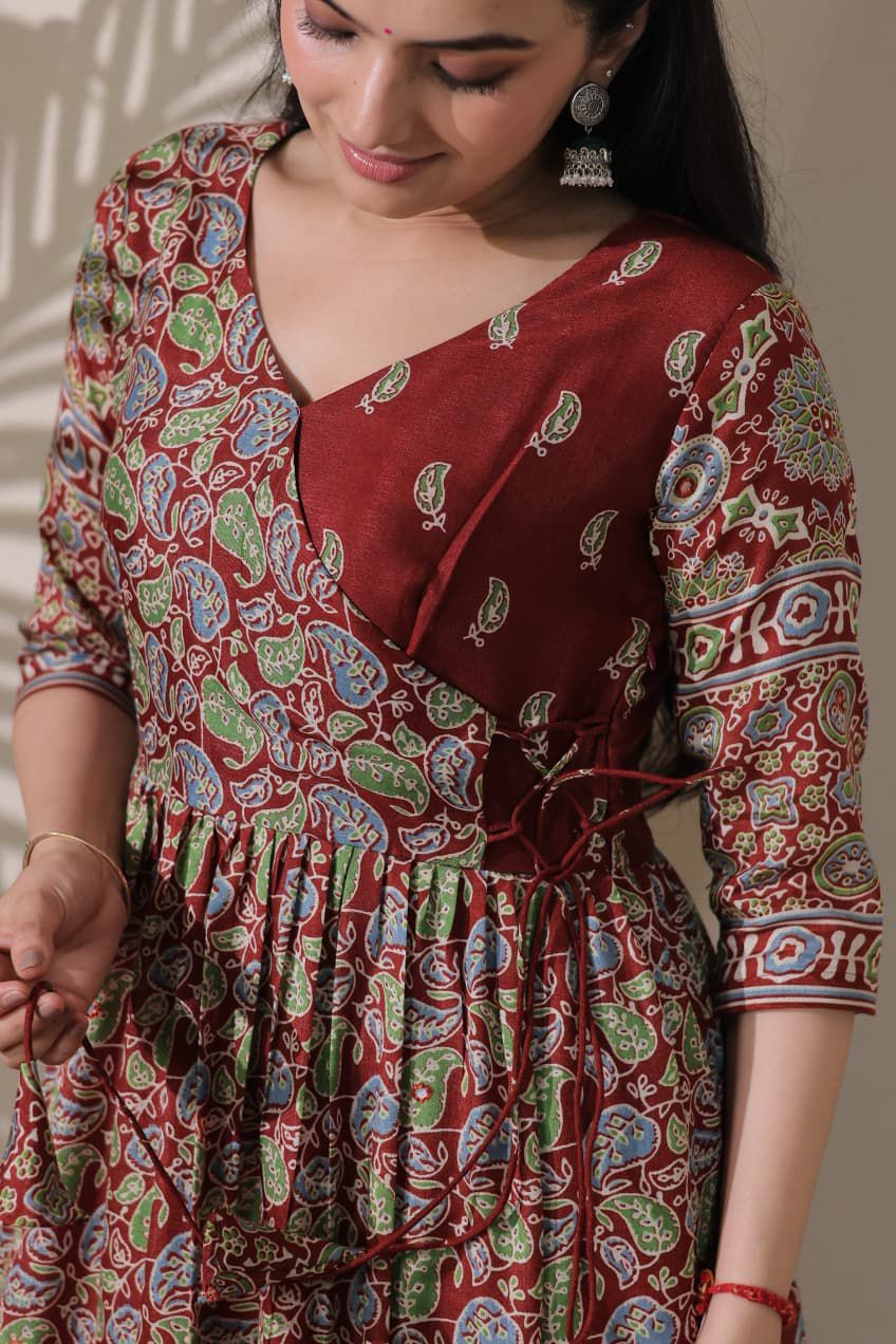 Angarakha party wear cafe gowns