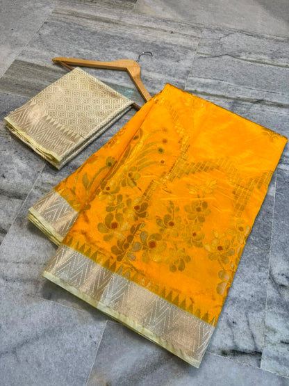 Banarasi trending dupian soft silk sarees