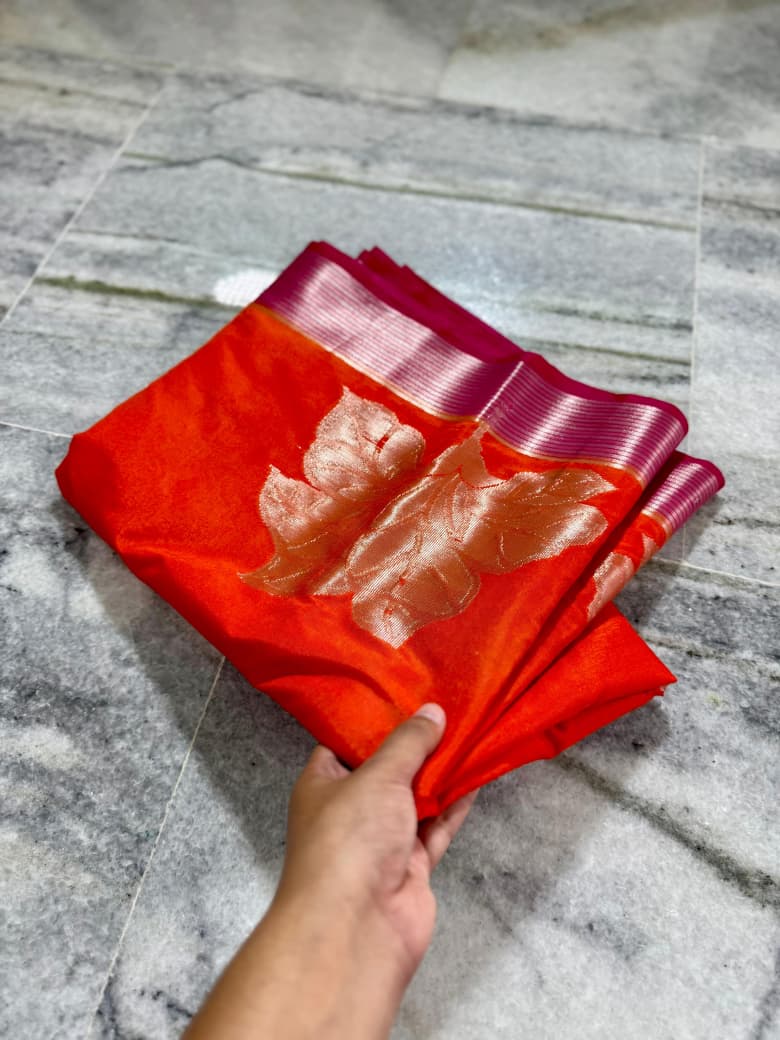 Katan Kanchi Handloom Silk Classic Trendy Saree