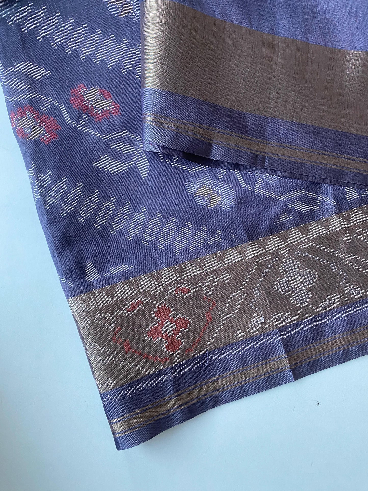 Tussar Patola ikkat budget saree