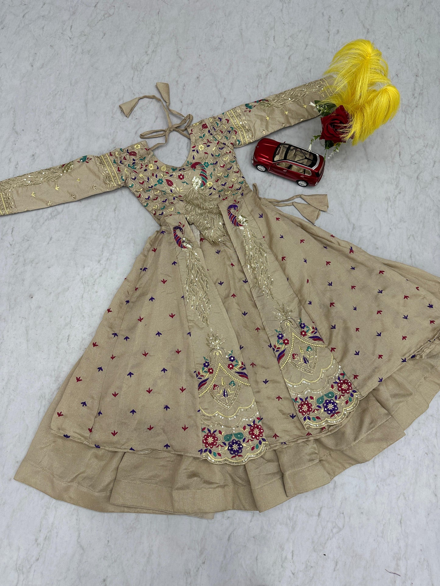 Kids cute peacock Desginer sets