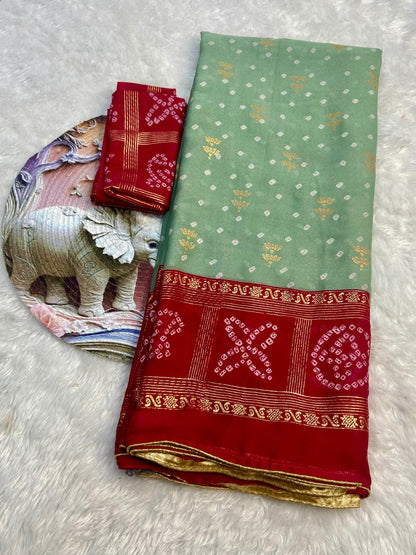Budget return gift malai blooming sarees