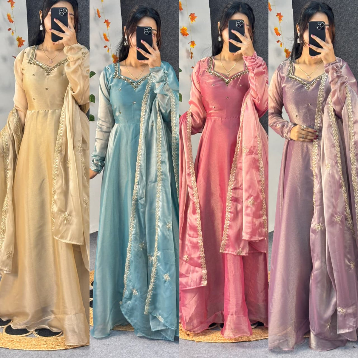 Café style designer gowns