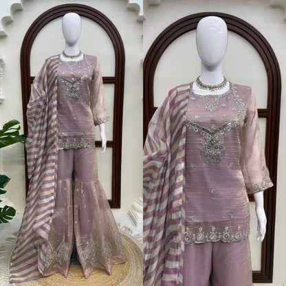 Anarkali model Sharara sets