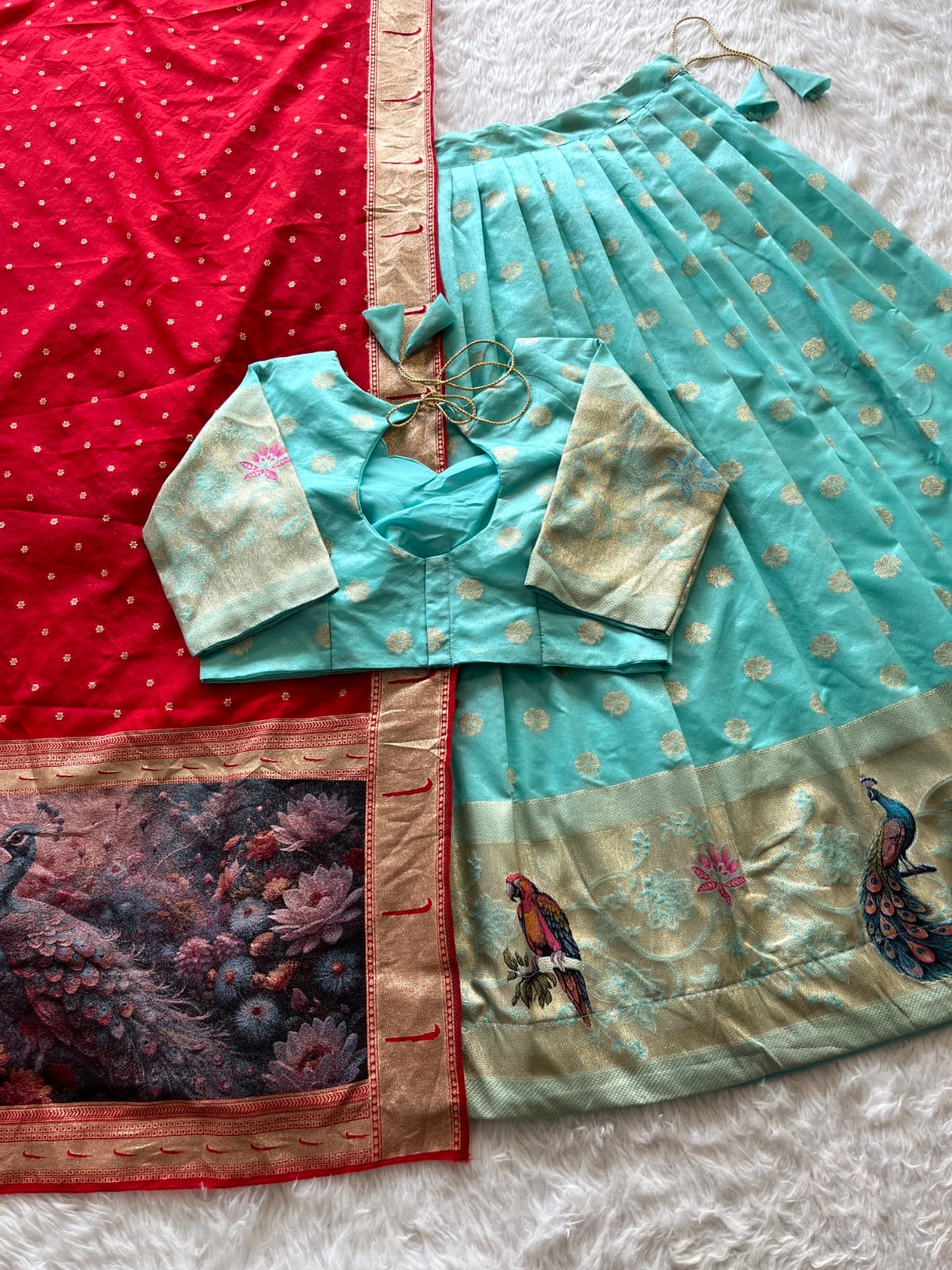 Dola Silk 3D Weaving Lehenga sets