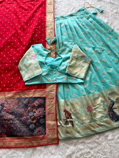 Dola Silk 3D Weaving Lehenga sets