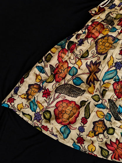 Indo western style kids cute Kalamkari sets