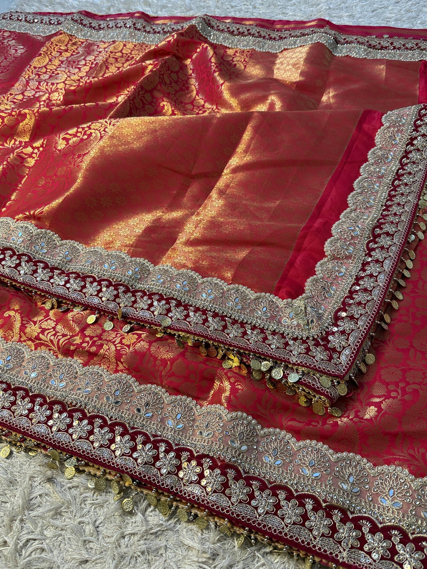 Banarasi Bridal Kanjeevaram saree