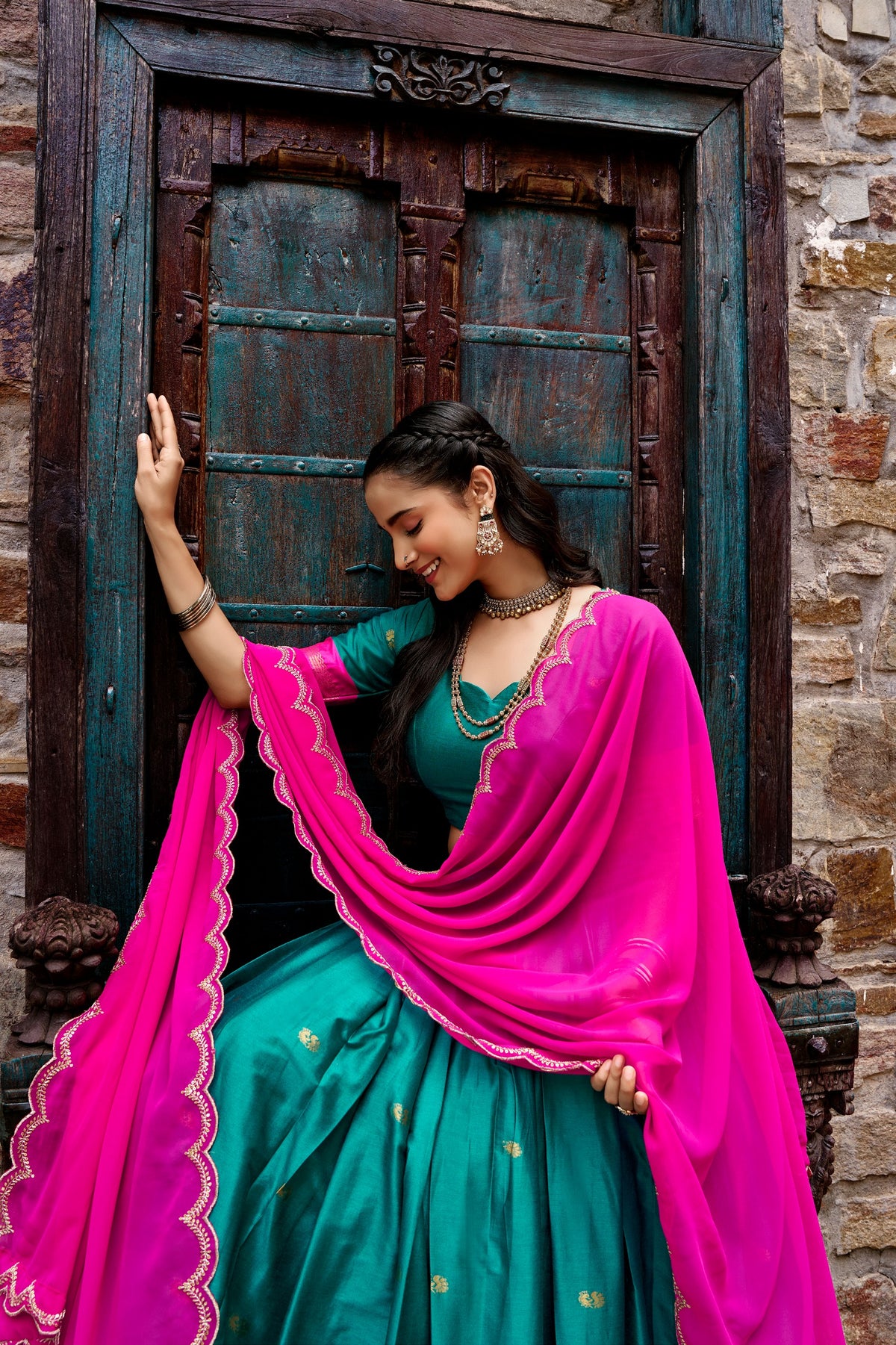 Tarika south india style designer lehenga