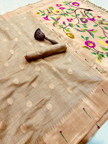 Munga Cotton Soft trendy look Budget muniya saree