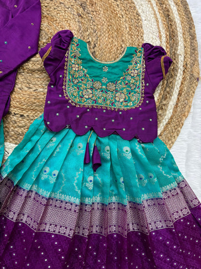 Kids ethnic wear brother and sister